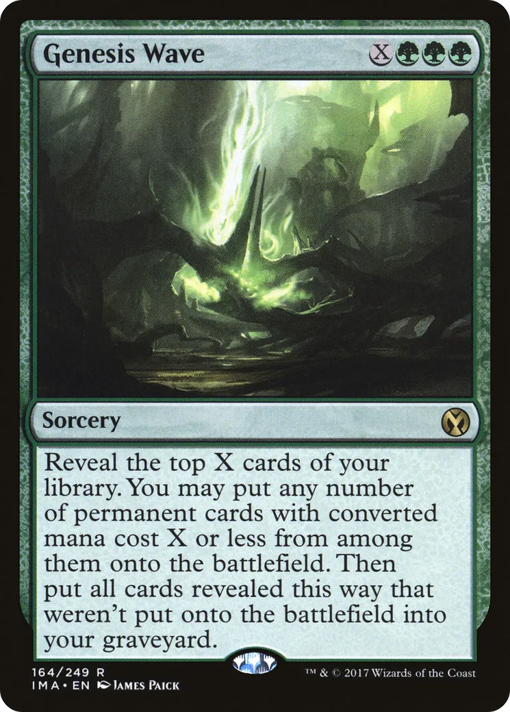 Genesis Wave — Iconic Masters — Magic: The Gathering