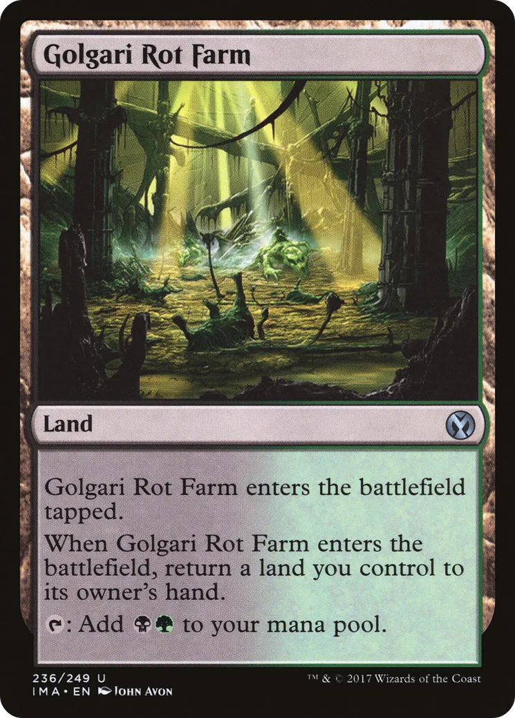Ferme à putréfaction des Golgari — Iconic Masters — Magic: The Gathering