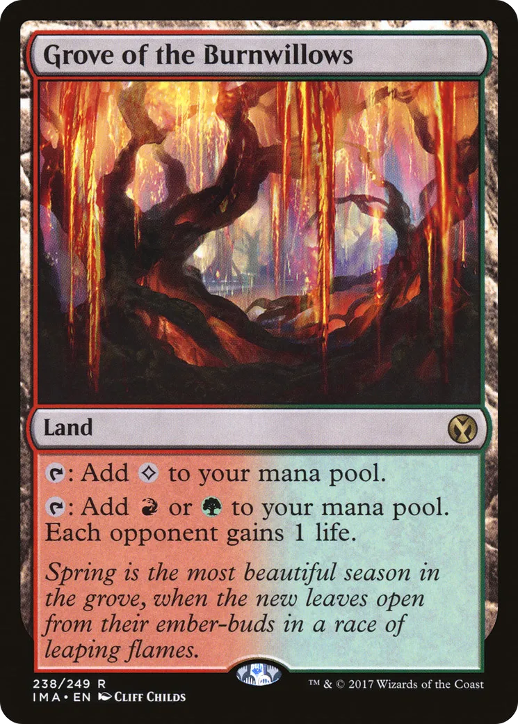 Grove of the Burnwillows — Iconic Masters — Magic: The Gathering