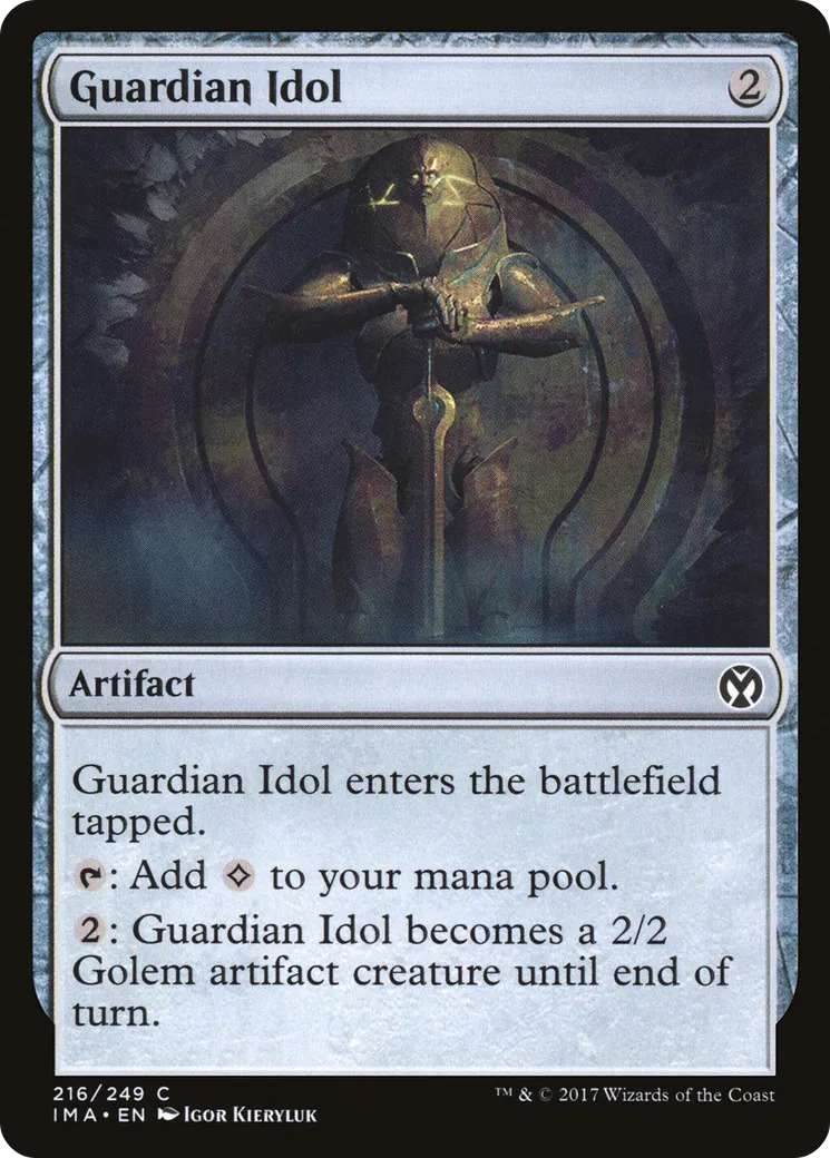 Idole gardienne — Iconic Masters — Magic: The Gathering