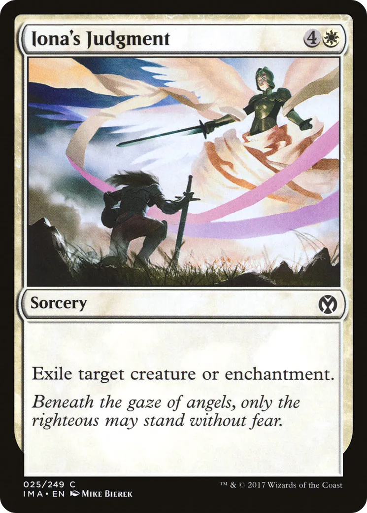 Iona's Judgment — Iconic Masters — Magic: The Gathering