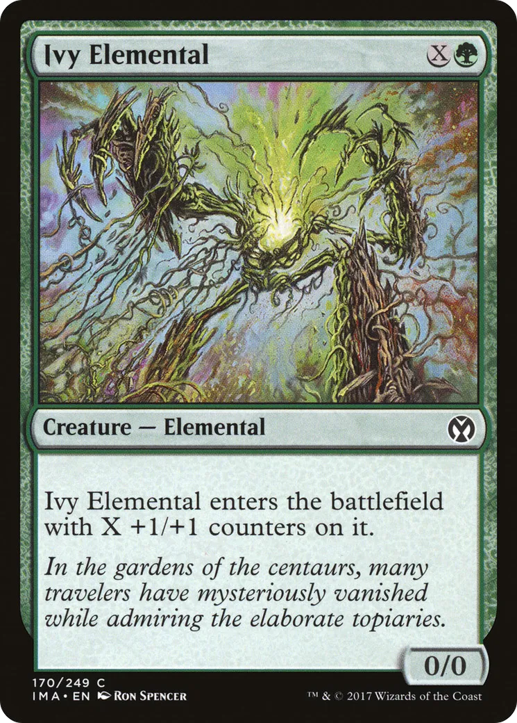 Ivy Elemental — Iconic Masters — Magic: The Gathering