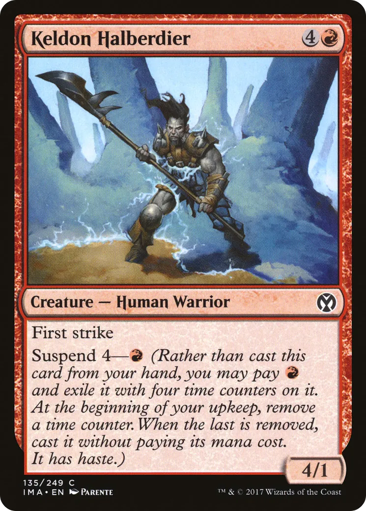 Keldon Halberdier — Iconic Masters — Magic: The Gathering