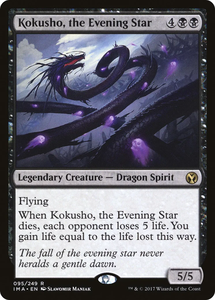 Kokusho, l'étoile du soir — Iconic Masters — Magic: The Gathering