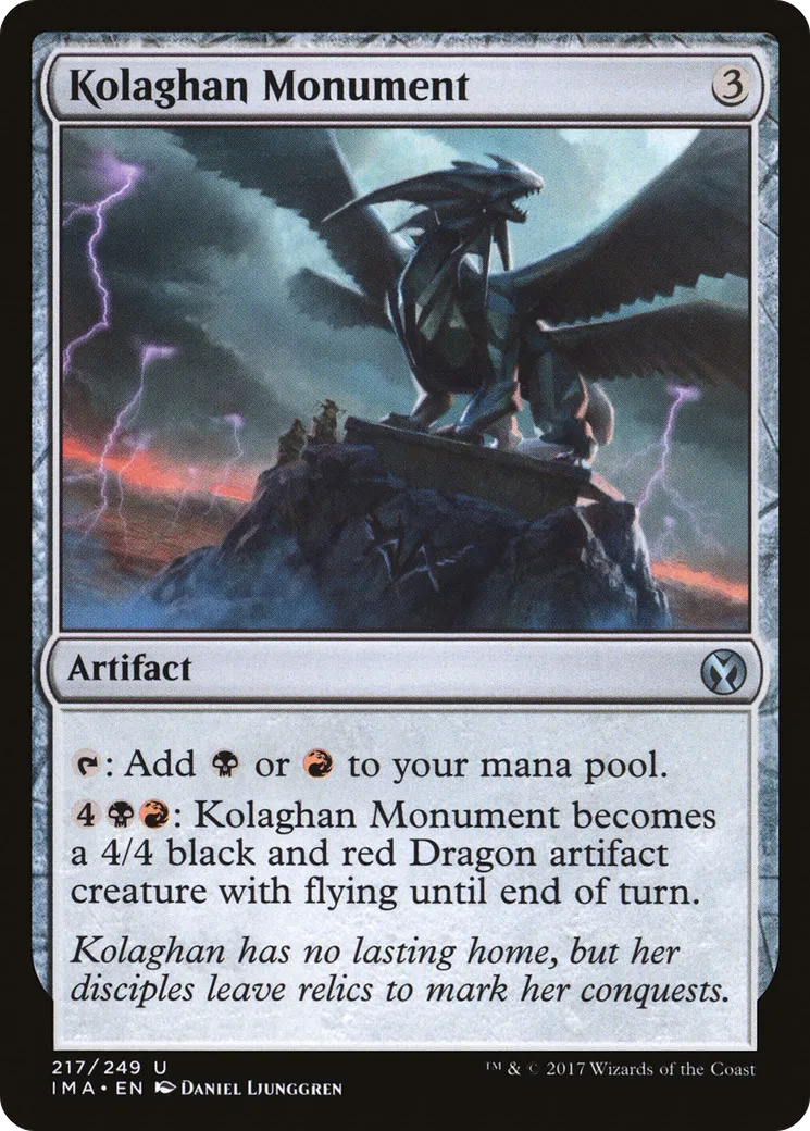 Monument de Kolaghan — Iconic Masters — Magic: The Gathering