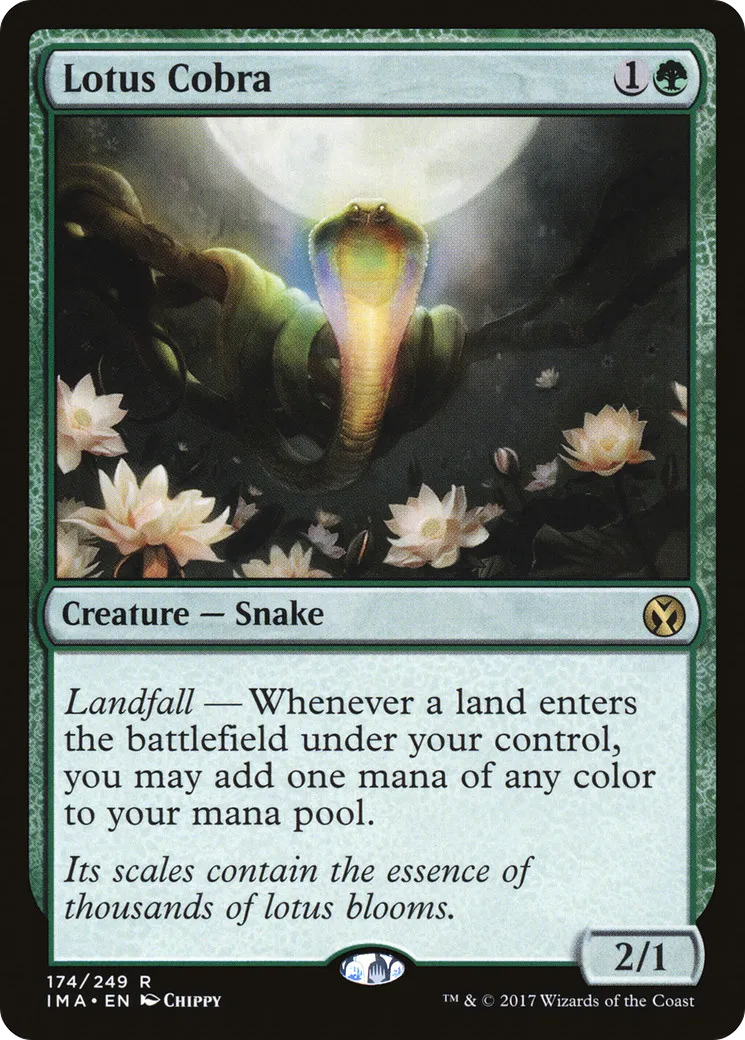 Lotus Cobra — Iconic Masters — Magic: The Gathering