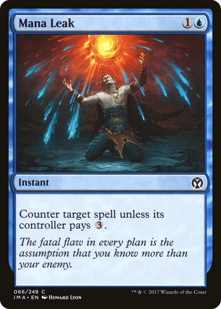 Fuite de mana — Iconic Masters — Magic: The Gathering