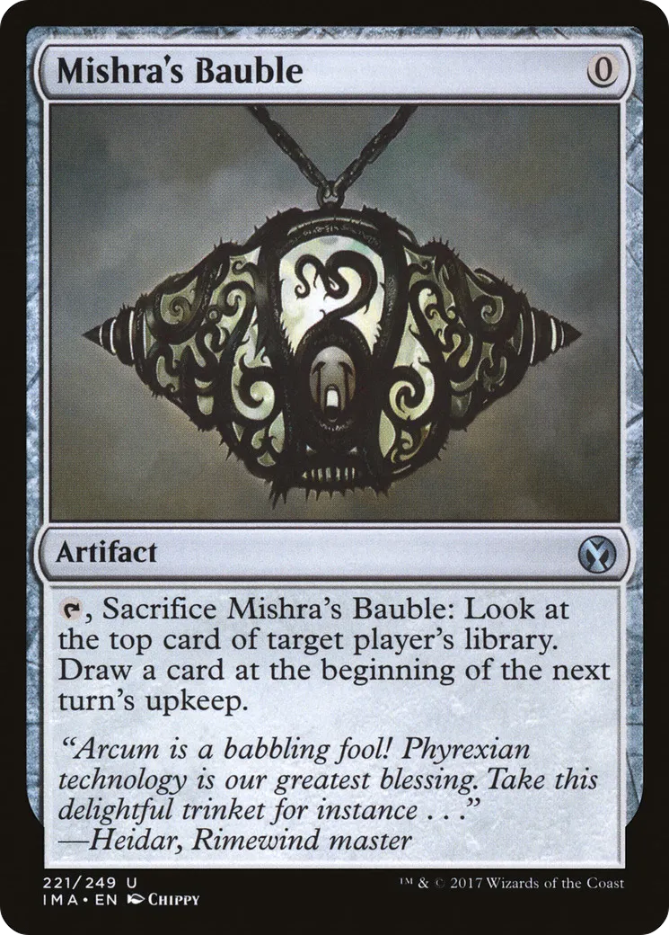 Babiole de Mishra — Iconic Masters — Magic: The Gathering