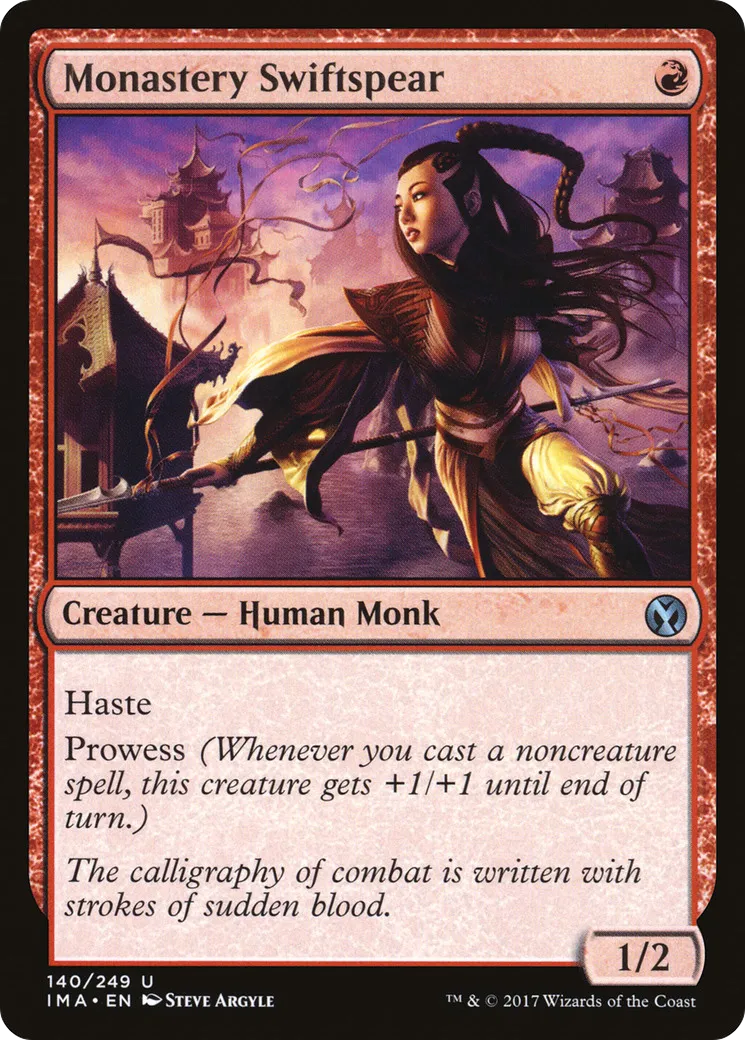 Vive-lance du monastère — Iconic Masters — Magic: The Gathering