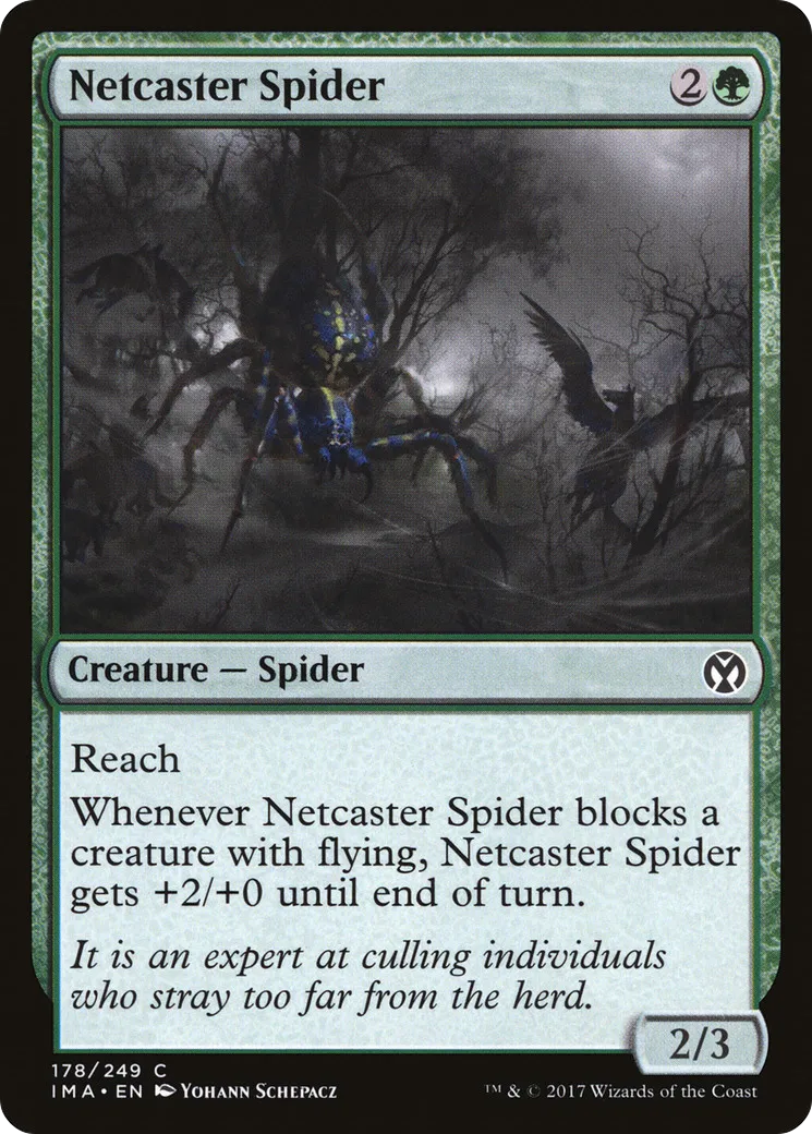 Netcaster Spider — Iconic Masters — Magic: The Gathering