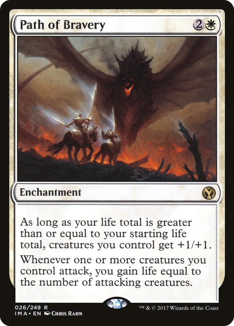 Chemin de la bravoure — Iconic Masters — Magic: The Gathering