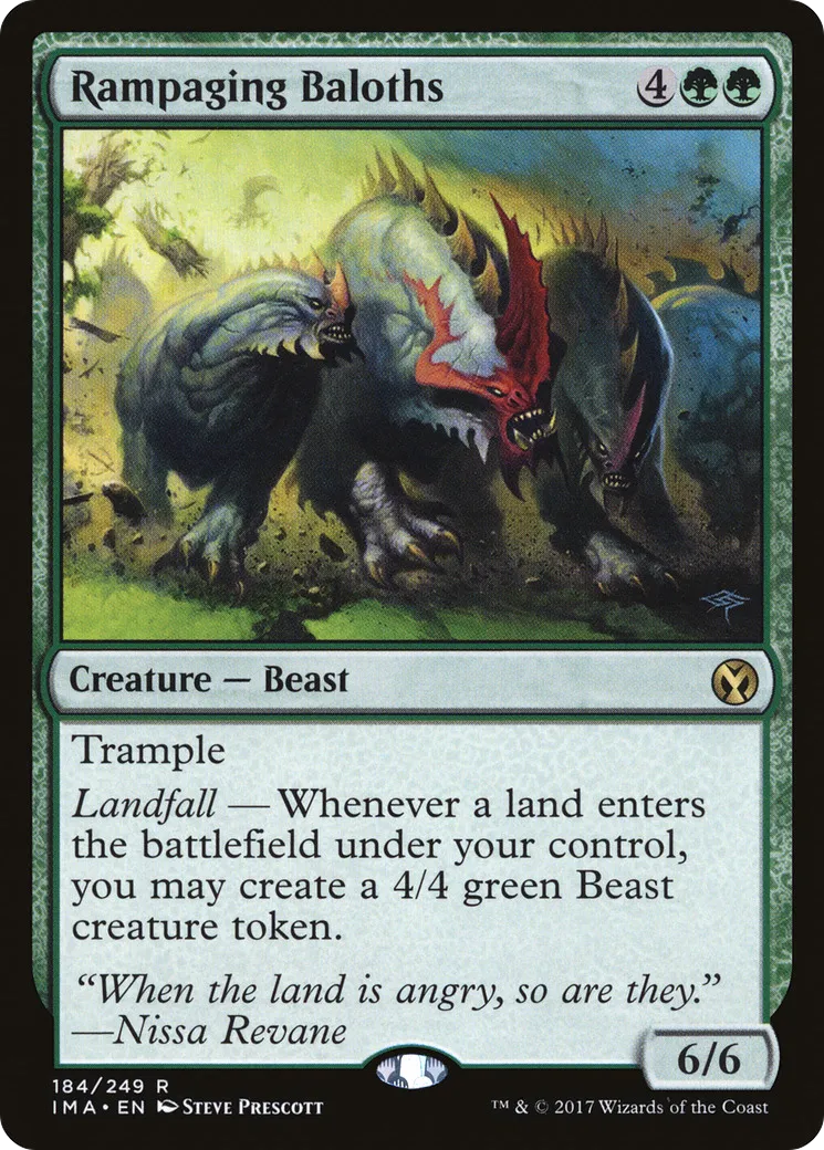 Rampaging Baloths — Iconic Masters — Magic: The Gathering