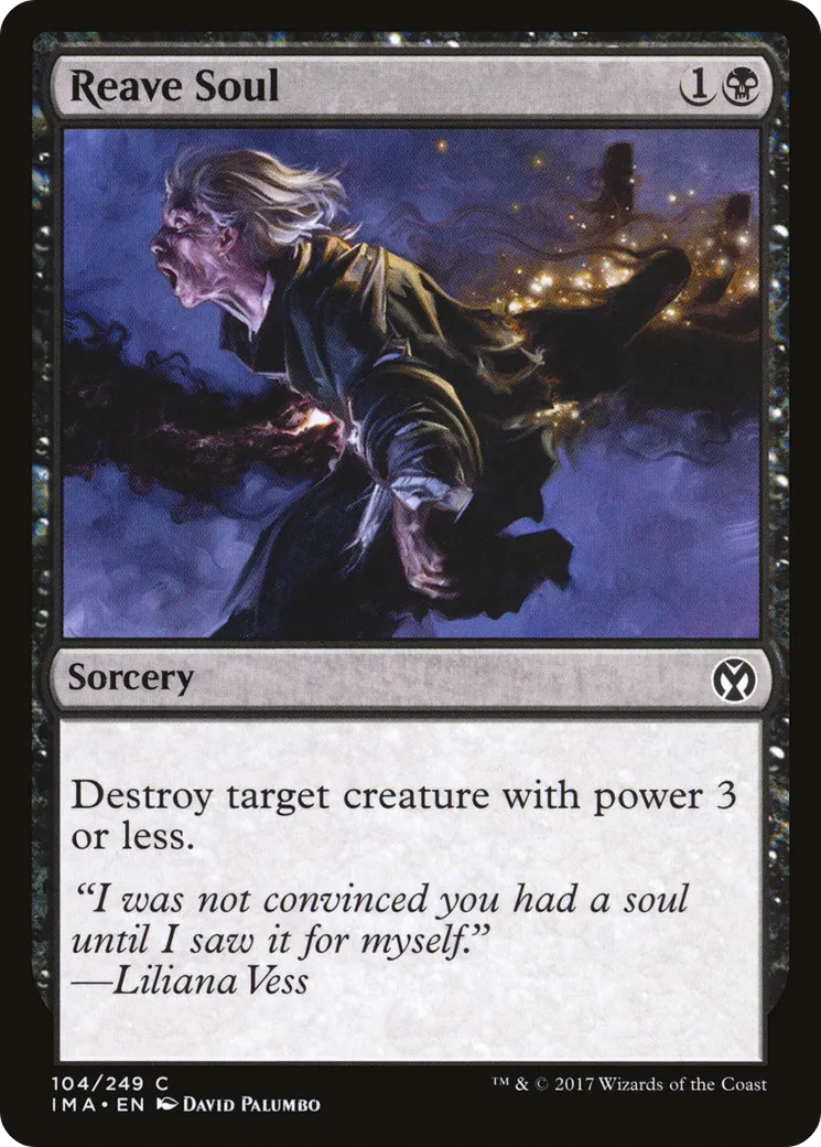 Pillage de l'âme — Iconic Masters — Magic: The Gathering