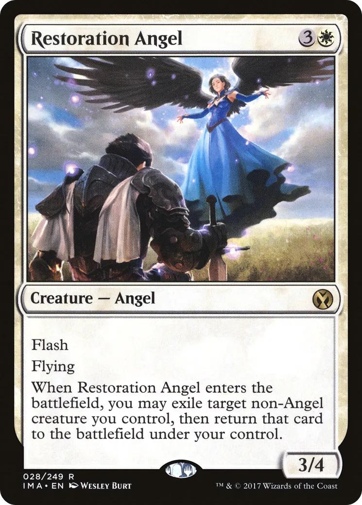 Ange de la restauration — Iconic Masters — Magic: The Gathering