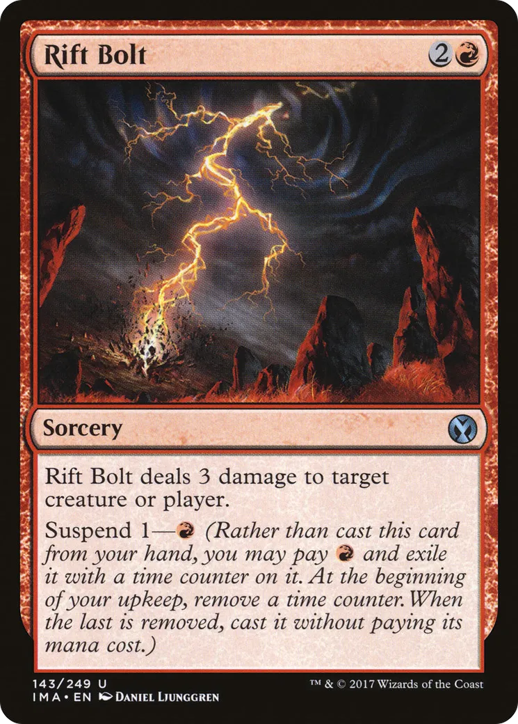 Rift Bolt — Iconic Masters — Magic: The Gathering