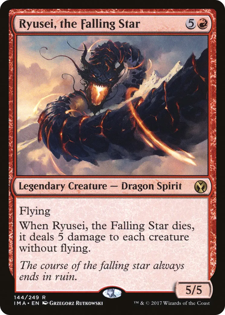 Ryusei, the Falling Star — Iconic Masters — Magic: The Gathering