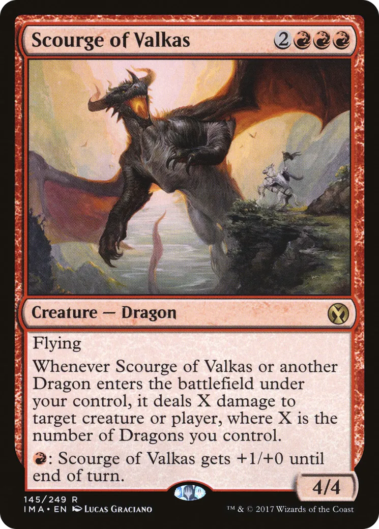 Fléau de Valkas — Iconic Masters — Magic: The Gathering