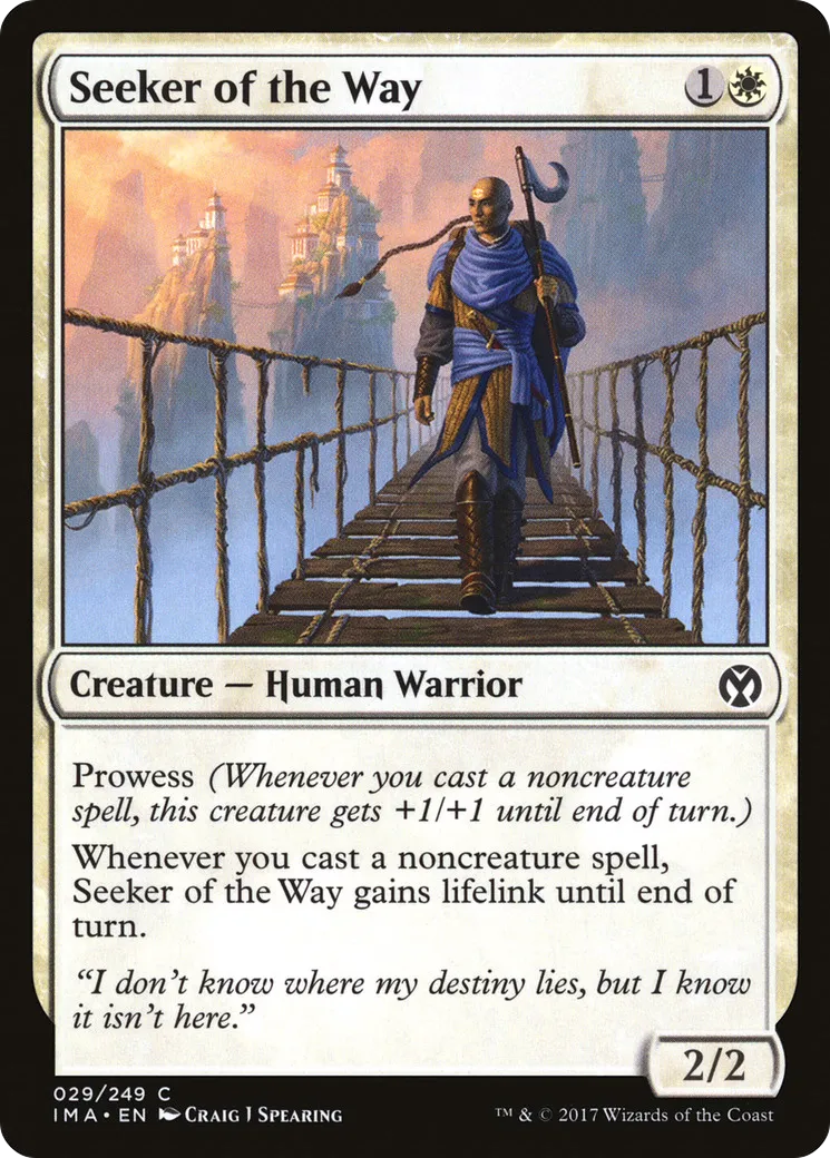 Chercheur de la Voie — Iconic Masters — Magic: The Gathering