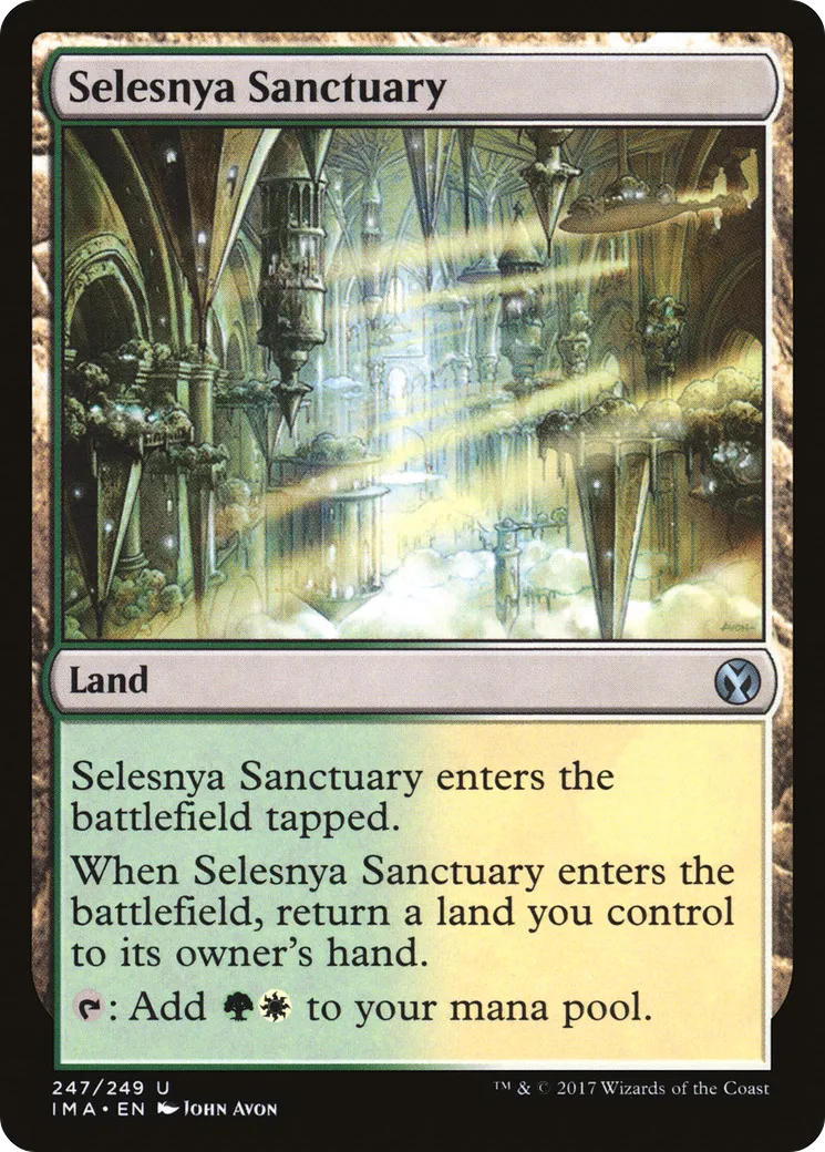Sanctuaire de Selesnya — Iconic Masters — Magic: The Gathering