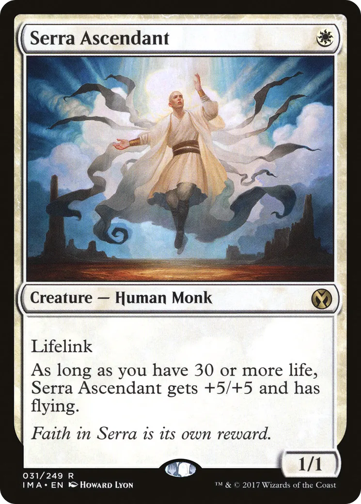 Serra Ascendant — Iconic Masters — Magic: The Gathering