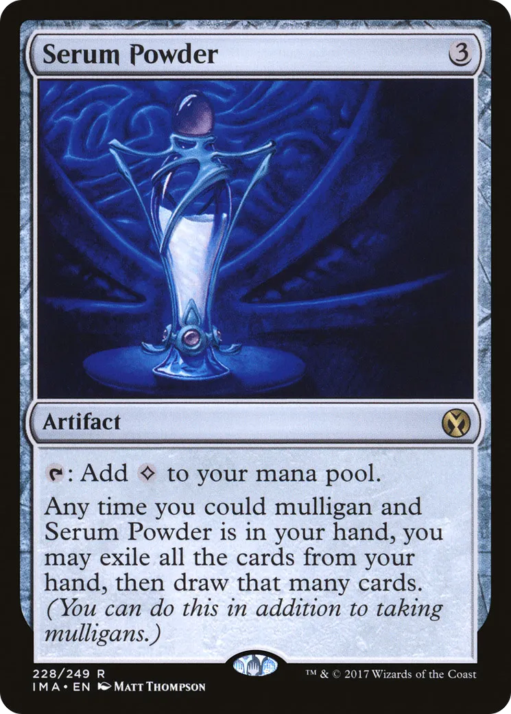 Sérum en poudre — Iconic Masters — Magic: The Gathering
