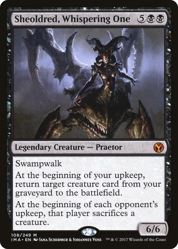 Sheoldred, Whispering One — Iconic Masters — Magic: The Gathering