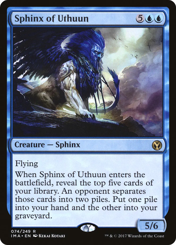 Sphinx d'Uthuün — Iconic Masters — Magic: The Gathering