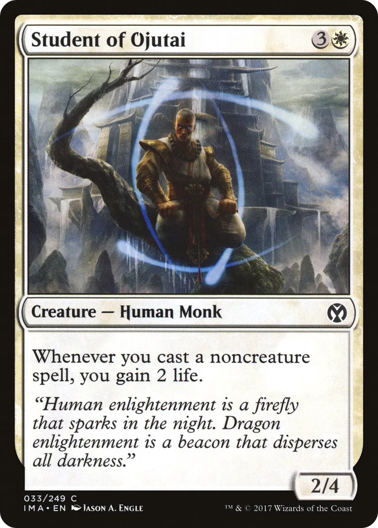 Student of Ojutai — Iconic Masters — Magic: The Gathering