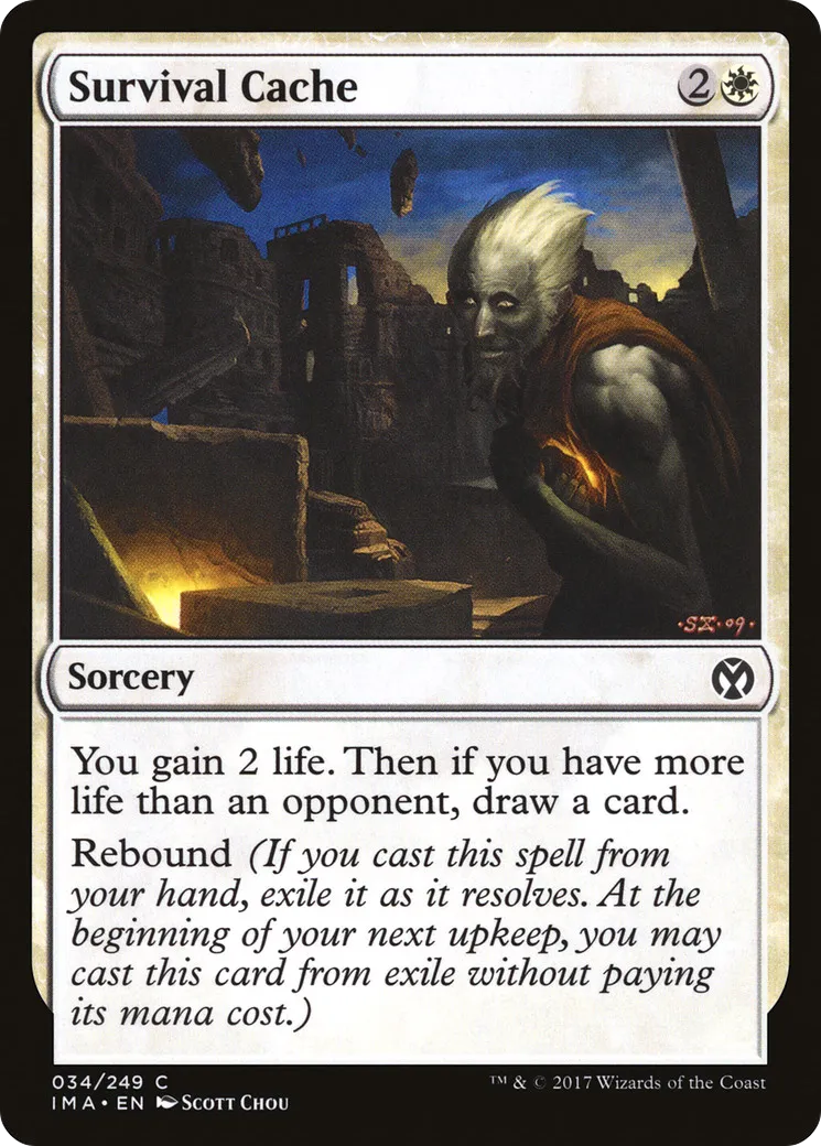Survival Cache — Iconic Masters — Magic: The Gathering