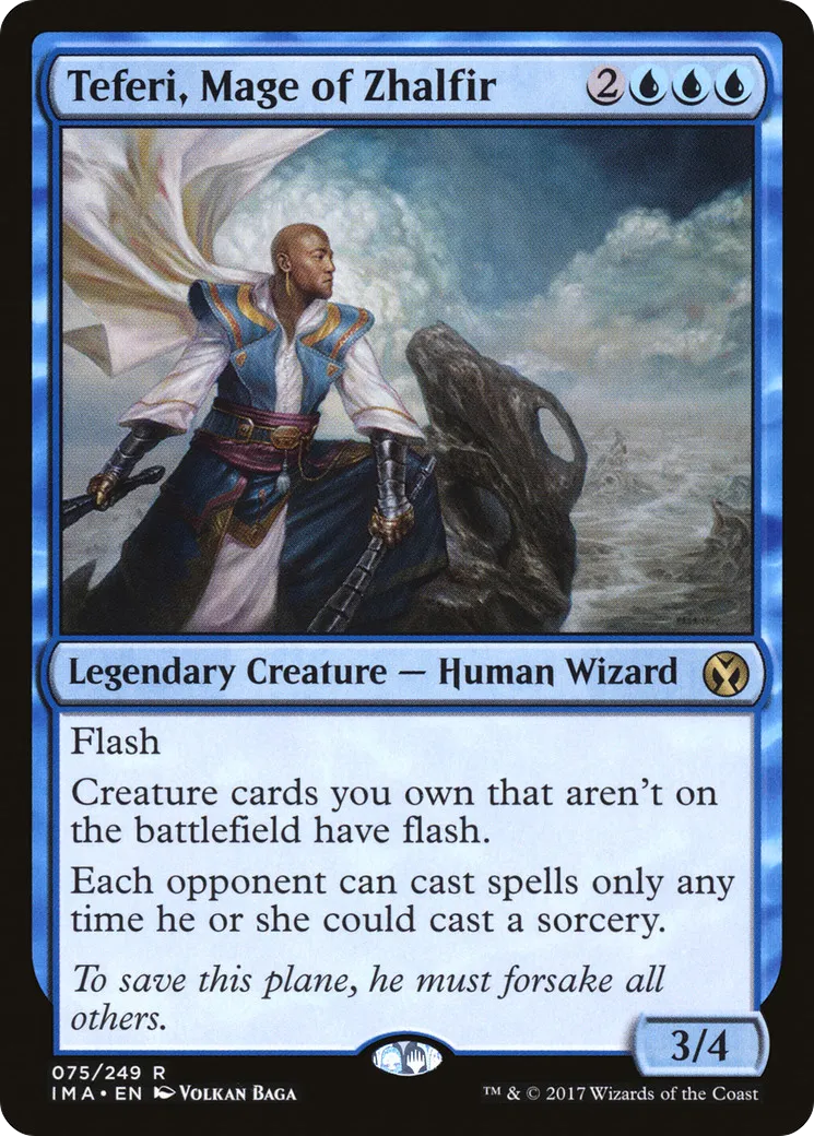 Téfeiri, mage de Zhalfir — Iconic Masters — Magic: The Gathering