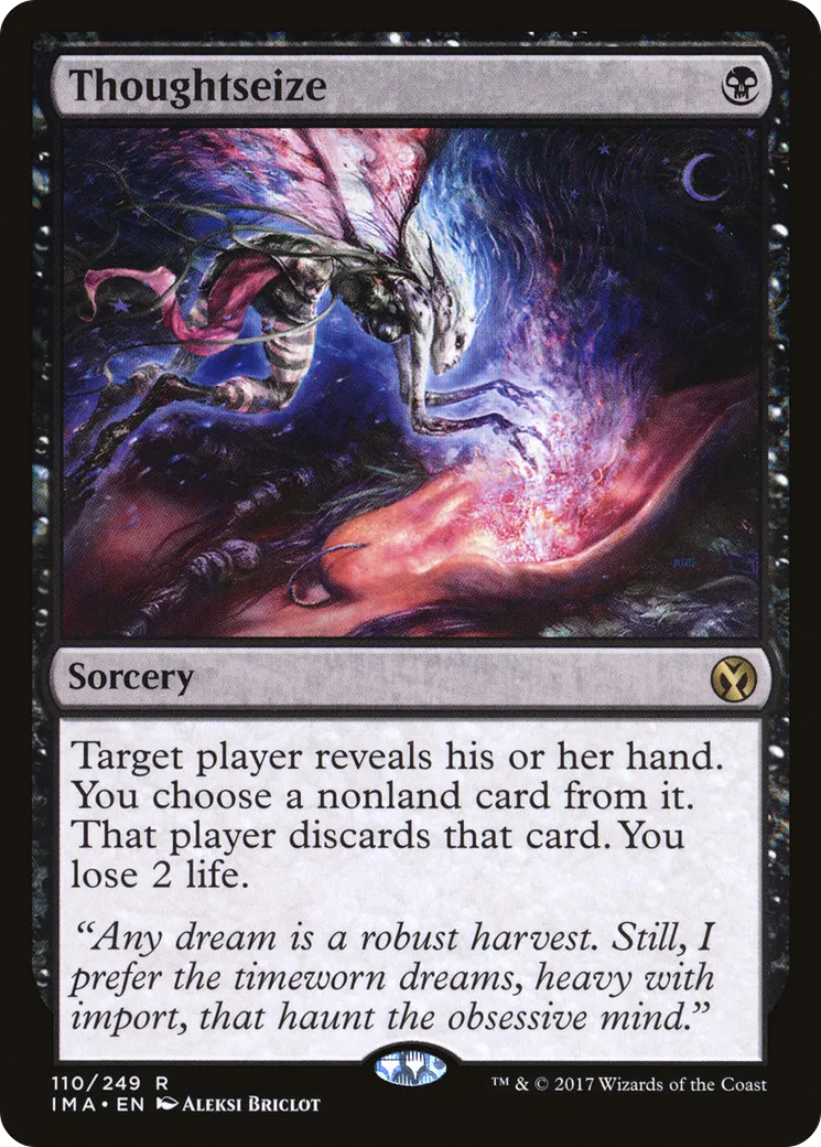 Saisie des pensées — Iconic Masters — Magic: The Gathering