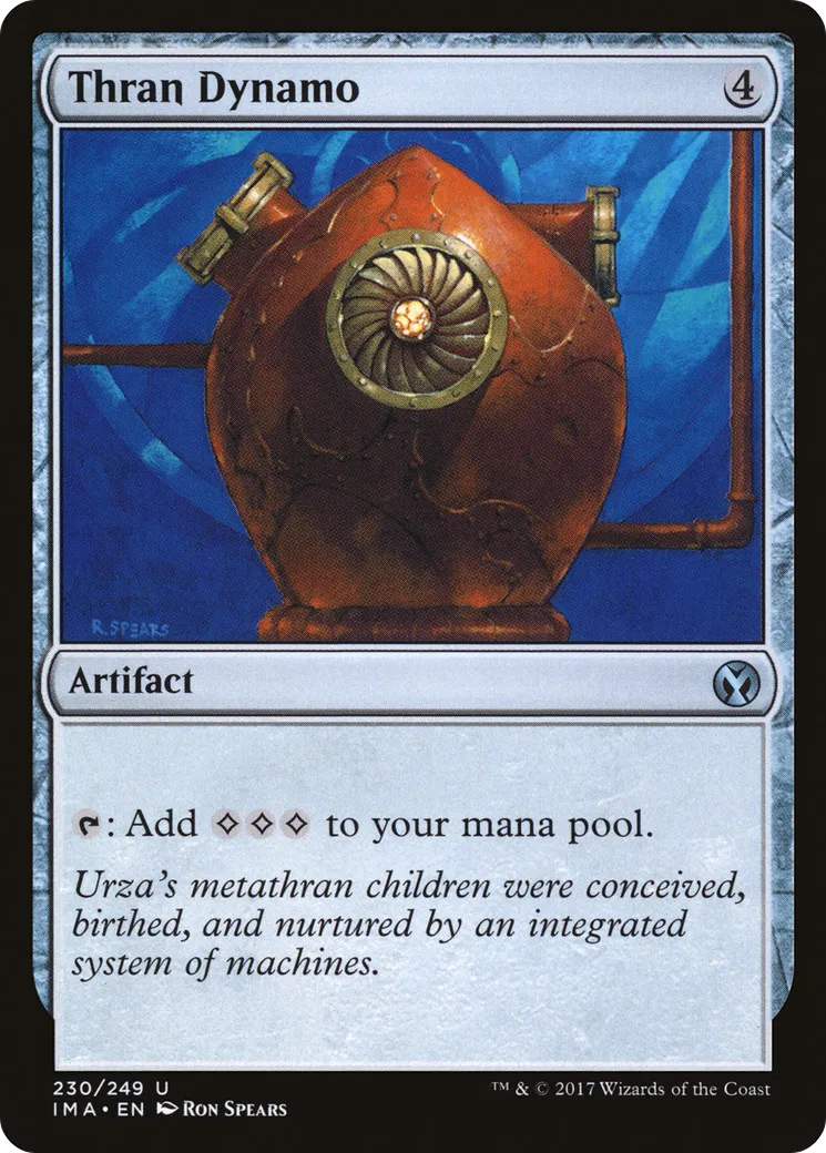 Dynamo thran — Iconic Masters — Magic: The Gathering