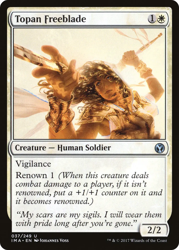 Topan Freeblade — Iconic Masters — Magic: The Gathering