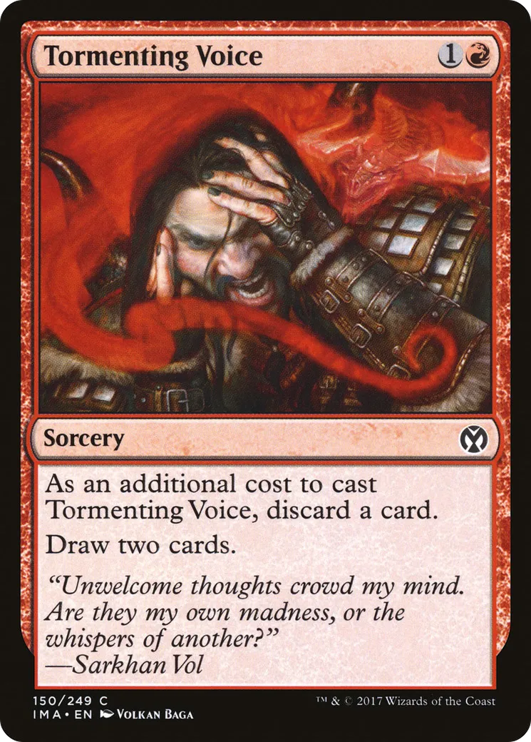 Tormenting Voice — Iconic Masters — Magic: The Gathering