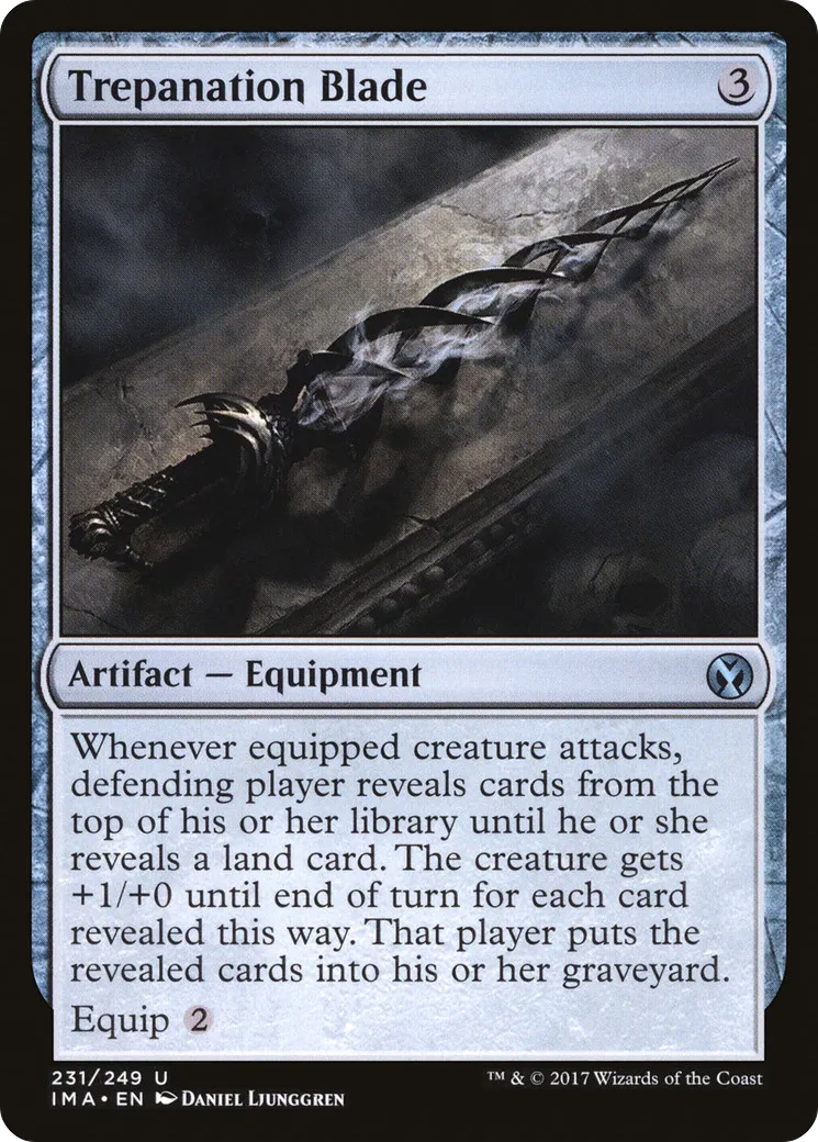 Lame de trépanation — Iconic Masters — Magic: The Gathering