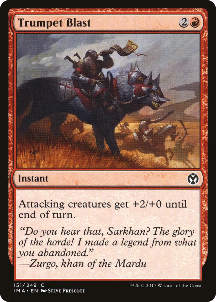 Sonnerie de trompe — Iconic Masters — Magic: The Gathering