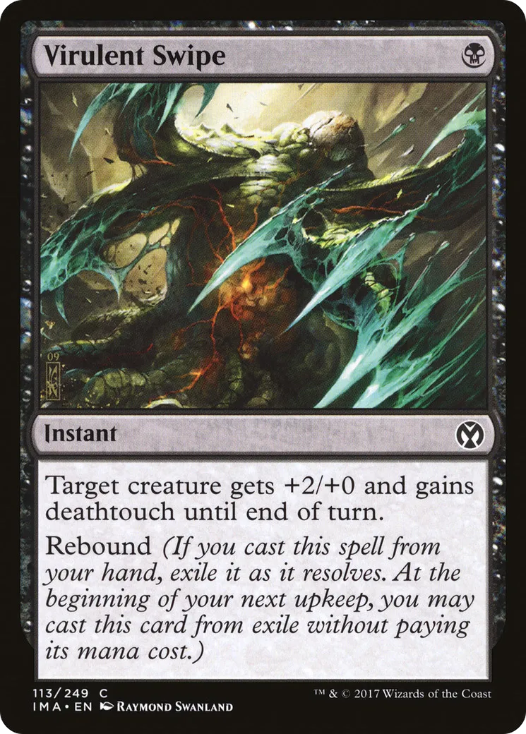 Virulent Swipe — Iconic Masters — Magic: The Gathering