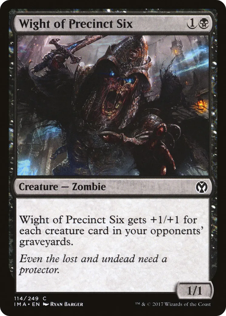 Nécrophage de la Sixième circonscription — Iconic Masters — Magic: The Gathering