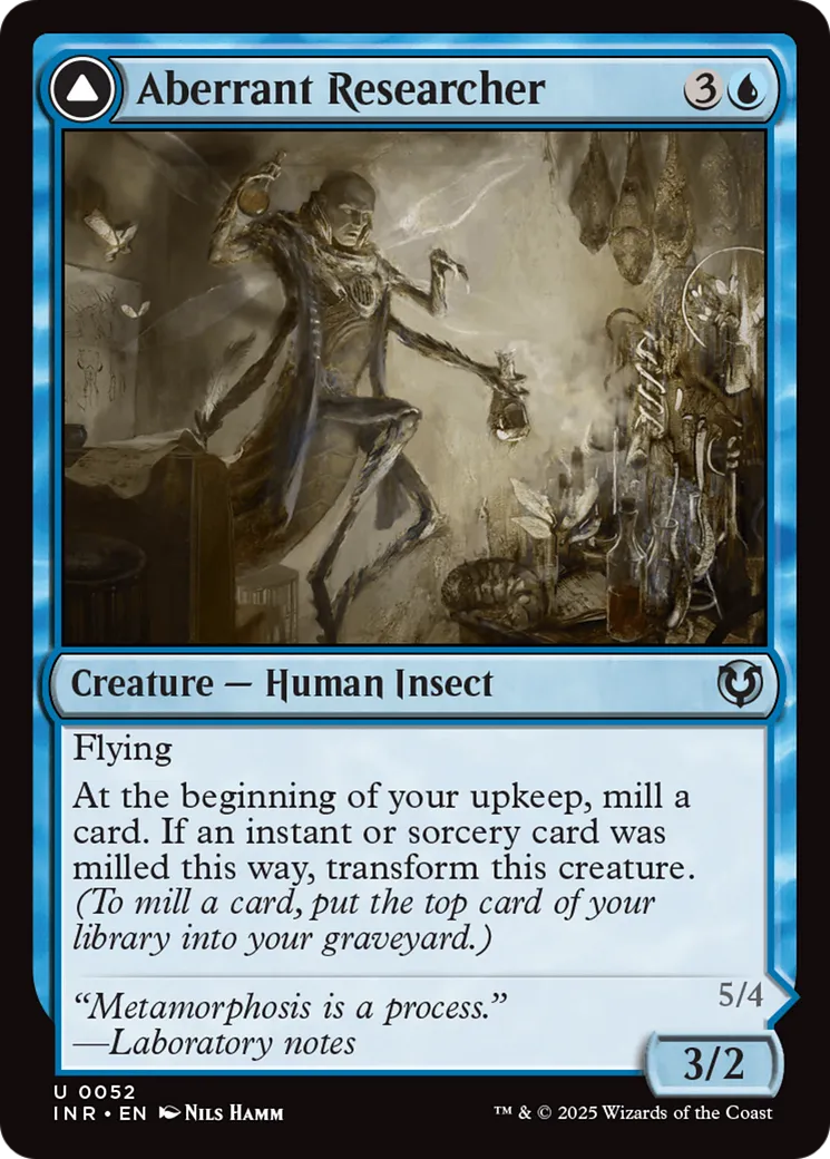 Aberrant Researcher // Perfected Form — Innistrad Remastered — Magic: The Gathering