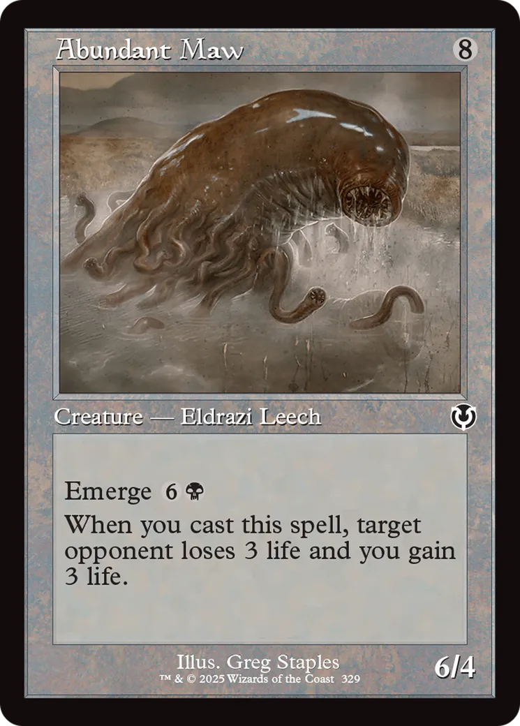 Abundant Maw — Innistrad Remastered — Magic: The Gathering