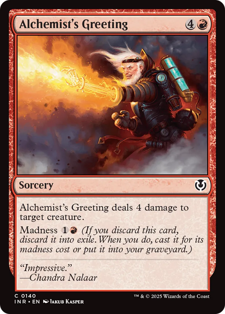 Alchemist's Greeting — Innistrad Remastered — Magic: The Gathering