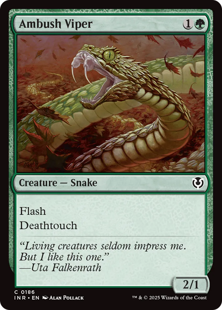 Vipère embusquée — Innistrad Remastered — Magic: The Gathering