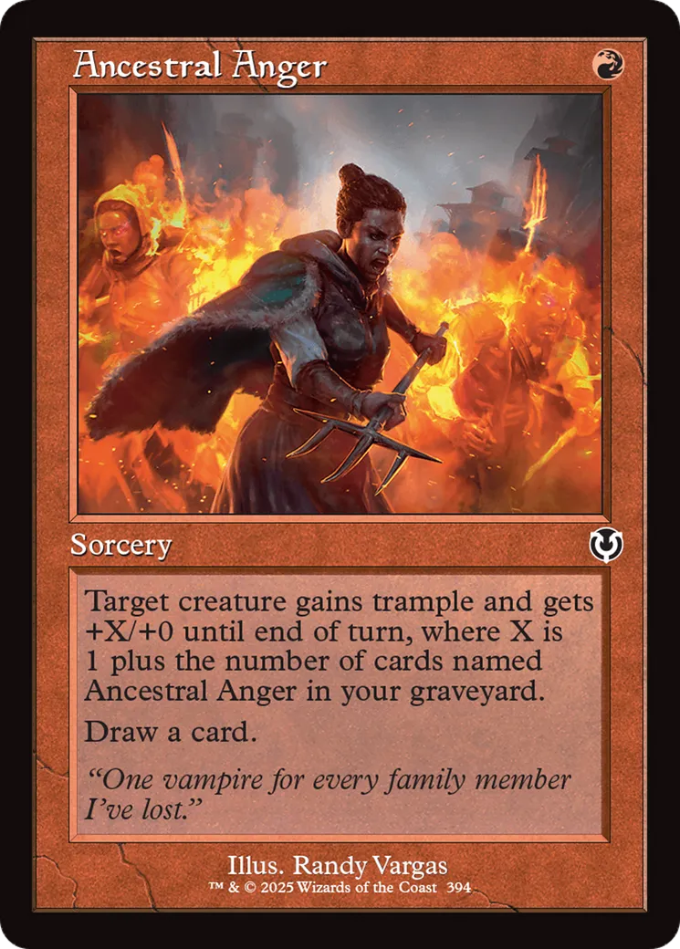 Ancestral Anger — Innistrad Remastered — Magic: The Gathering