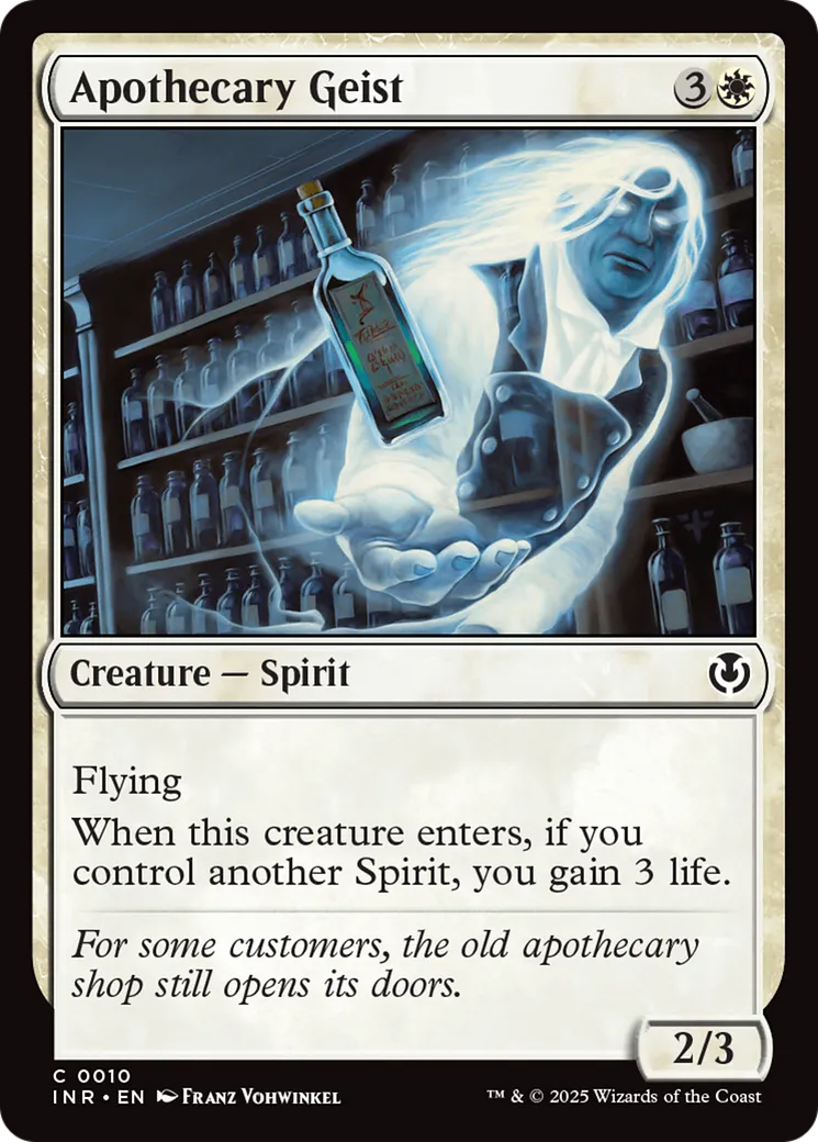 Geist apothicaire — Innistrad Remastered — Magic: The Gathering