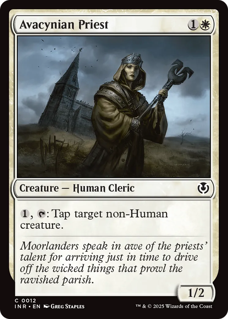Avacynian Priest — Innistrad Remastered — Magic: The Gathering