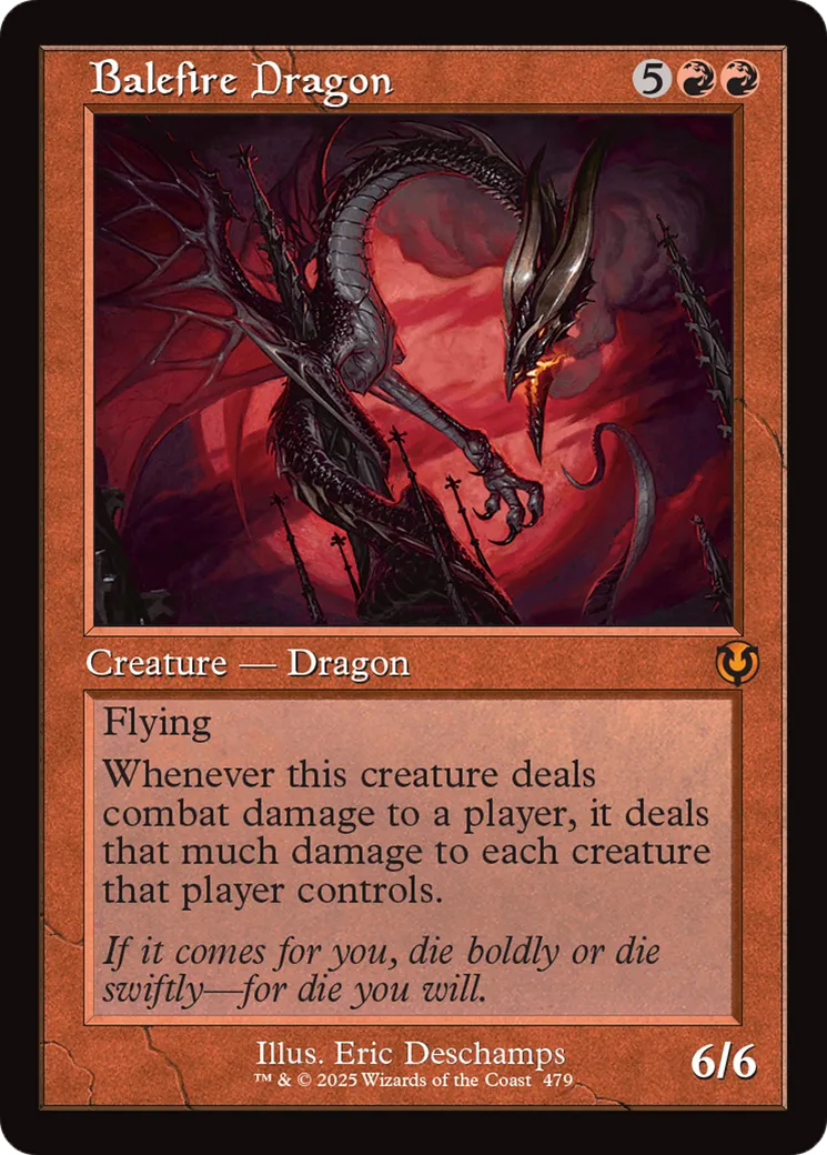 Dragon du bûcher — Innistrad Remastered — Magic: The Gathering