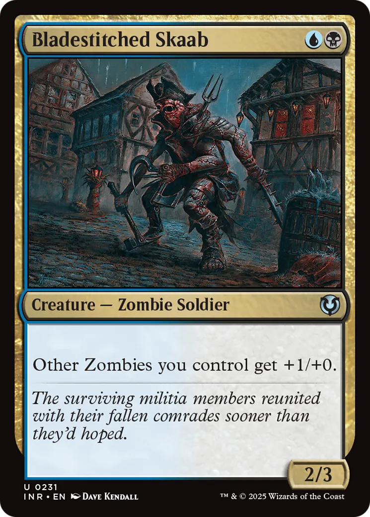 Skaab maillé de lames — Innistrad Remastered — Magic: The Gathering