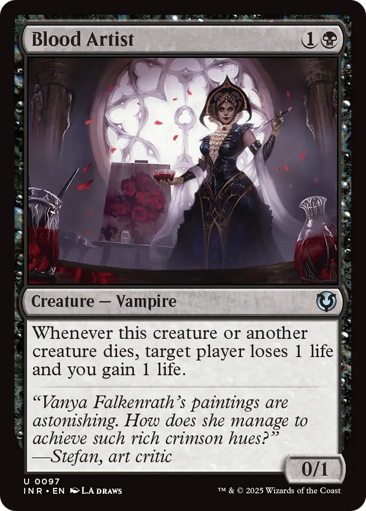 Blood Artist — Innistrad Remastered — Magic: The Gathering