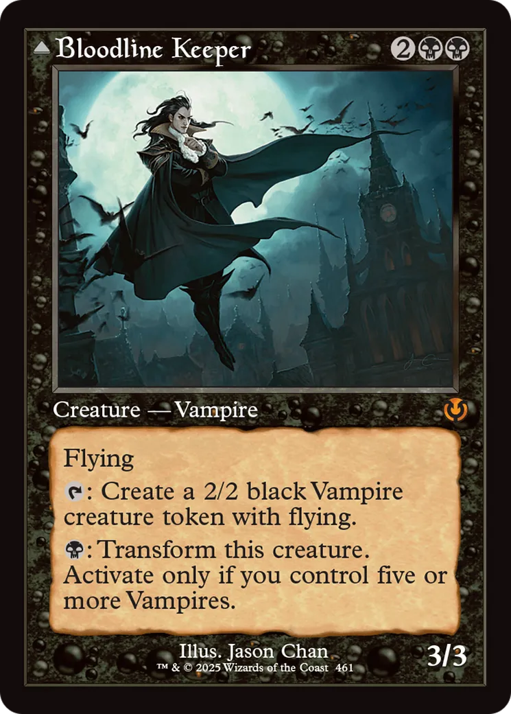 Gardien de la lignée // Seigneur de la succession — Innistrad Remastered — Magic: The Gathering