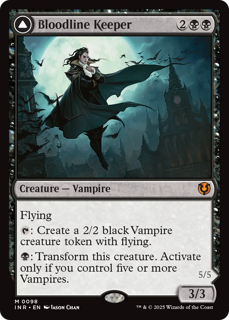 Gardien de la lignée // Seigneur de la succession — Innistrad Remastered — Magic: The Gathering